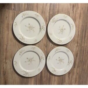 4 Nobility Spring Fantasy Bread & Butter Plate 10 3/4”
